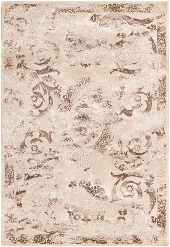 Crockett · Border rug, beige