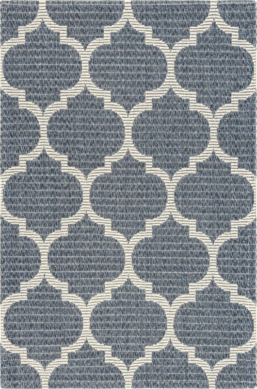 2' 2 x 3' Enid · Geometric rug, navy