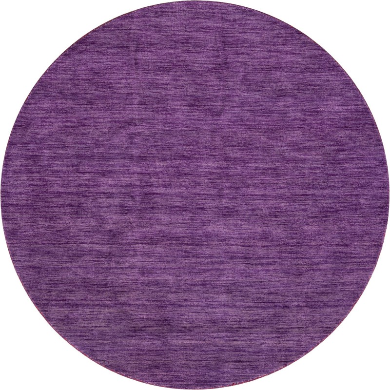 Callaway · Solid Wool Rug, purple