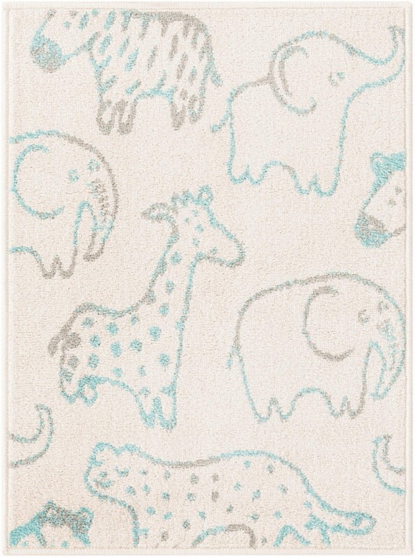 Ernest · Pictoral rug, ivory