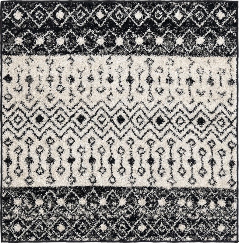4' x 4' Vernon · Border rug