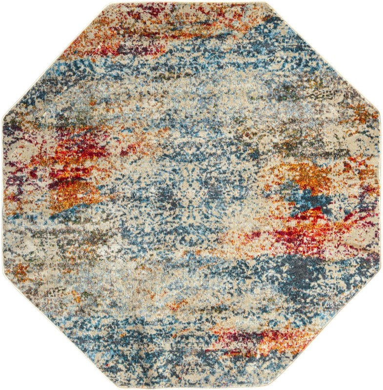 4' 3 x 4' 3 Mallow · Abstract rug