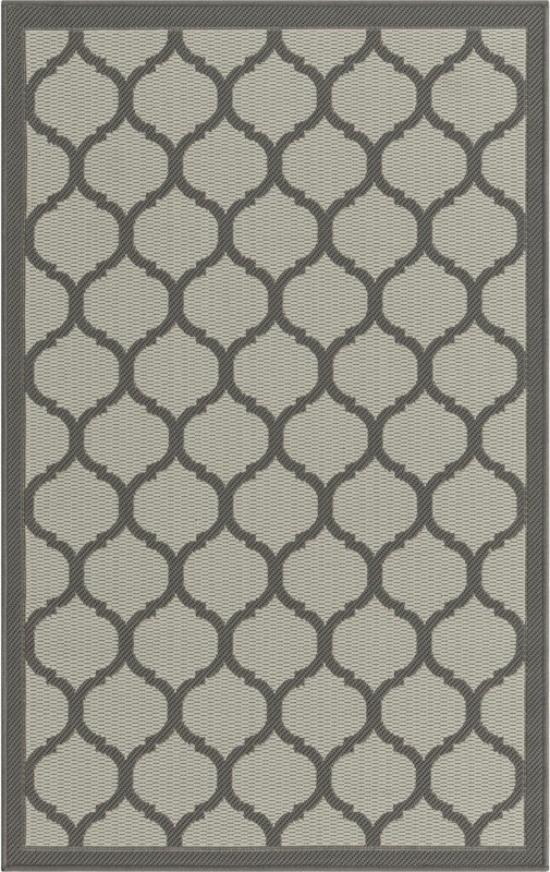 3' 3 x 5' Fanshawe · Border Outdoor Rug