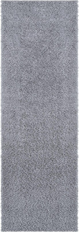 2' x 7' Dunham · Solid Shag Rug, lgrey