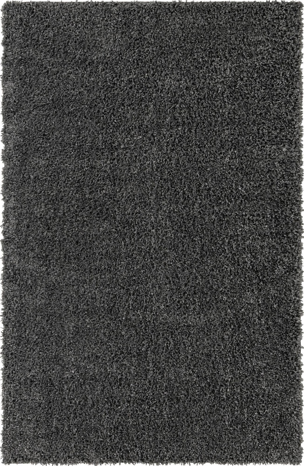 5' 3 x 8' Dunham · Solid shag rug, charcoal
