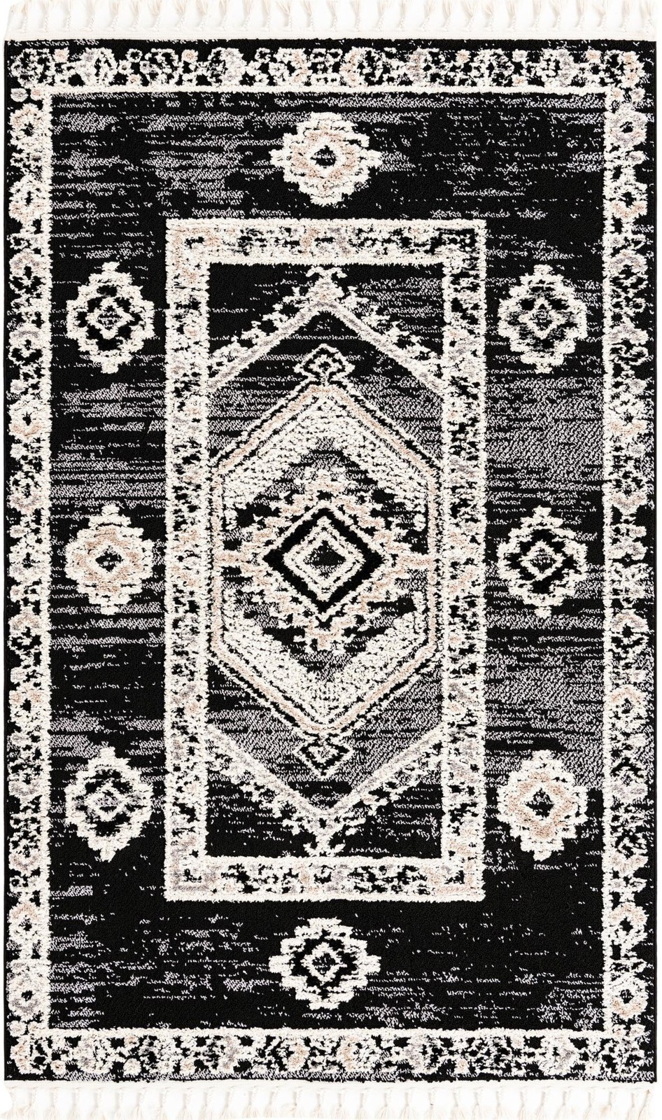 5' 3 x 8' Hillcrest · Border rug