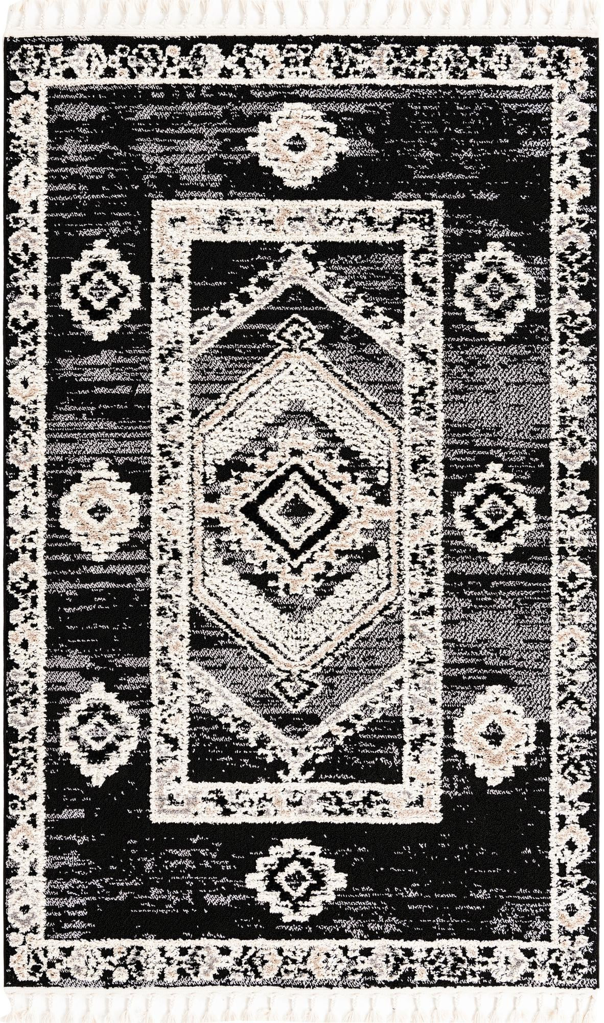 5' 3 x 8' Hillcrest · Border rug