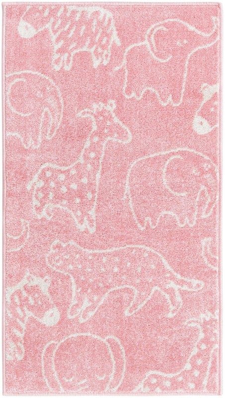 Ernest · Pictoral rug, pink