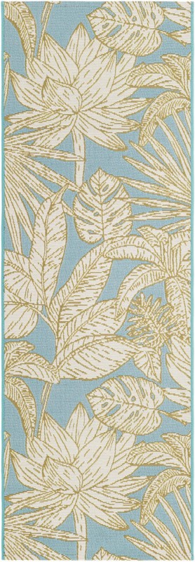2' x 6' Lomax · Floral / botanical Outdoor Rug