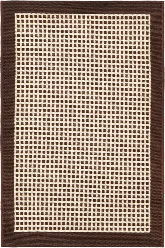 Gifford · Border Outdoor Rug, brown