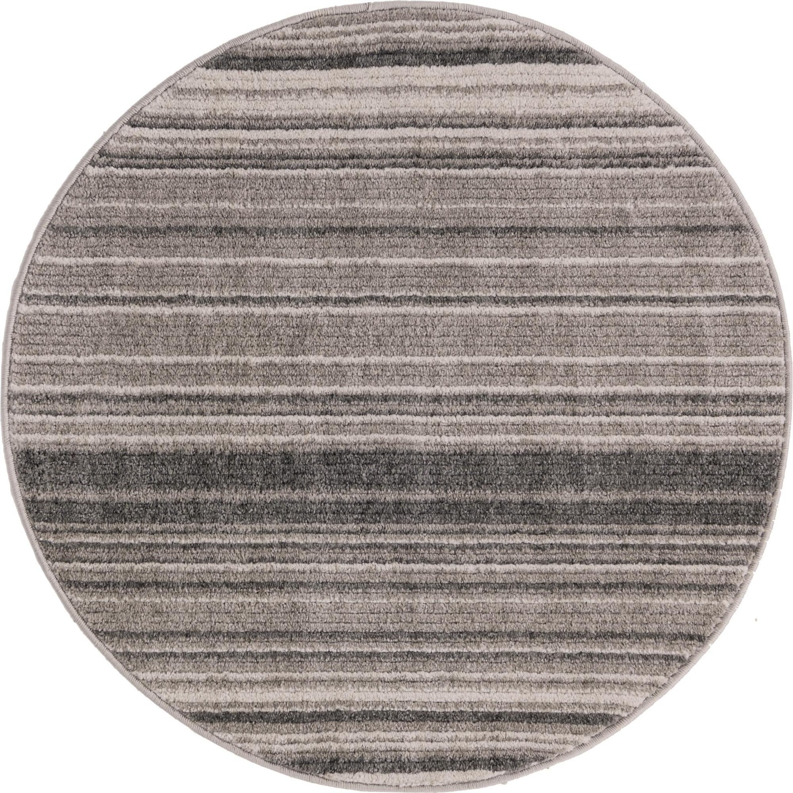 3' 3 x 3' 3 Jagger · Lines rug, gray