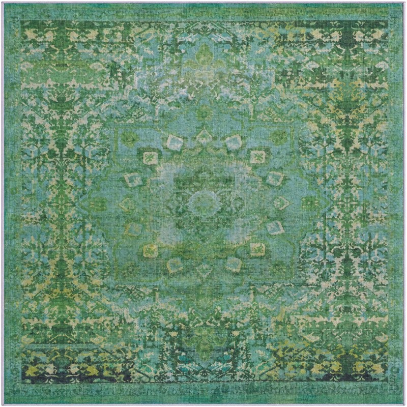 4' x 4' Rideout · Medallion rug