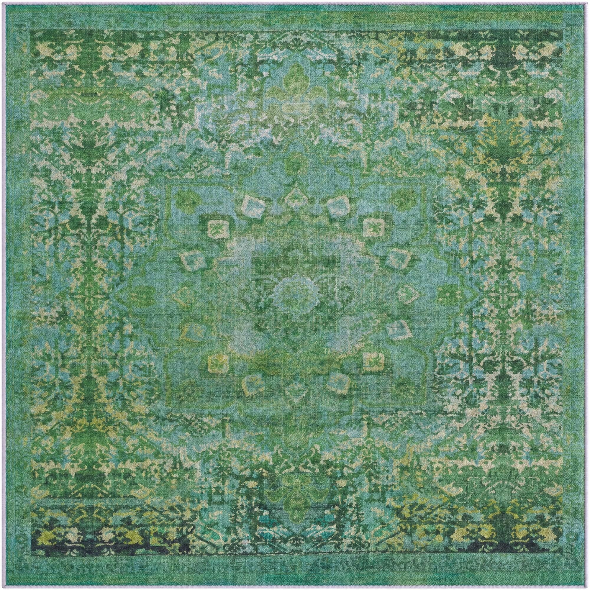 4' x 4' Rideout · Medallion rug