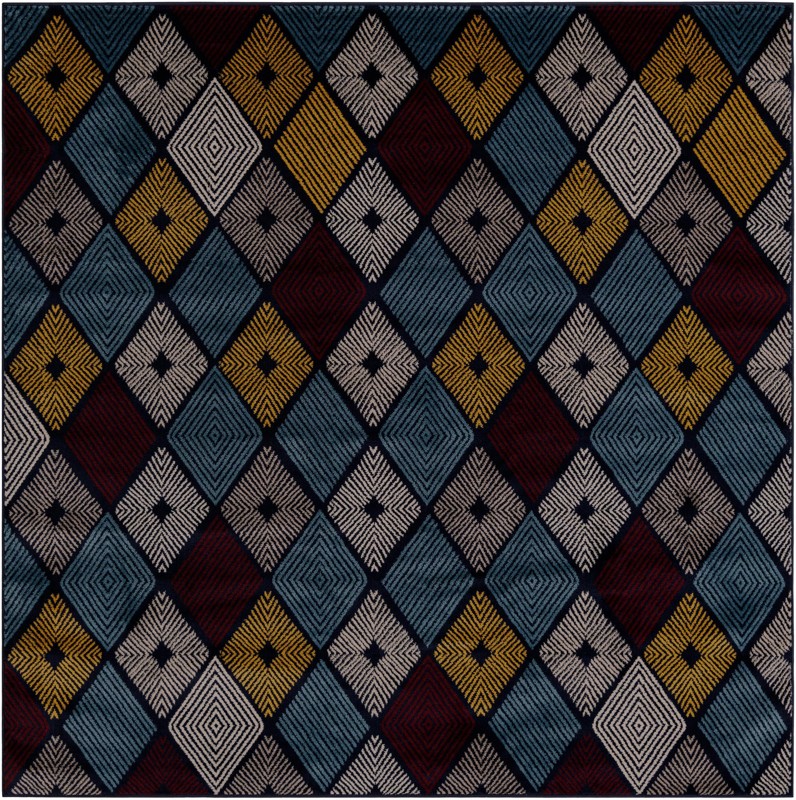 Partridge · Diamond rug, multi