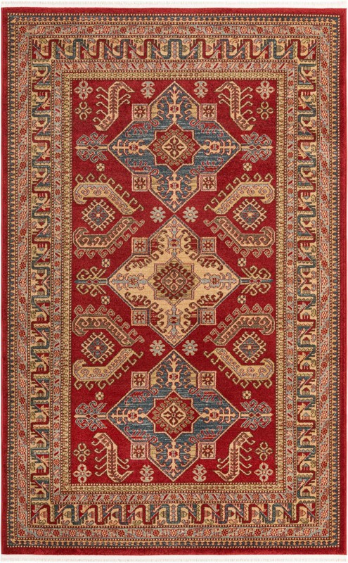 5' x 8' Fennimore · Border rug
