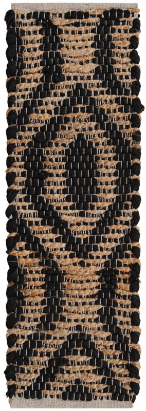 0' 9 x 2' 6 Hops · Geometric Chindi Rug