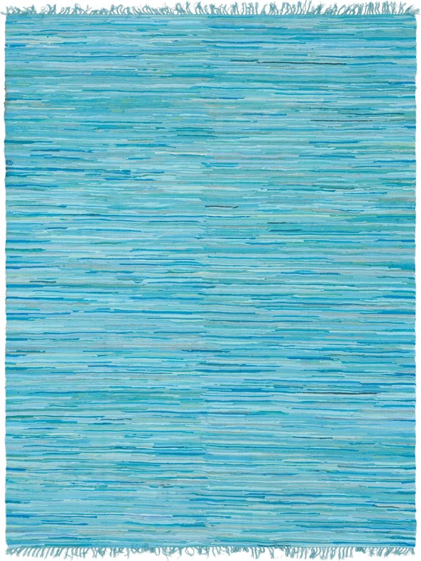 9' x 12' Fenn · Lines Chindi Rug