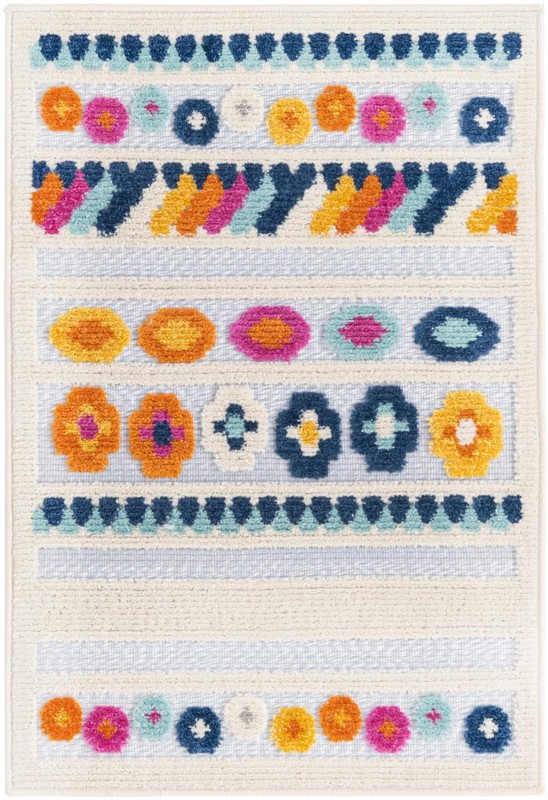 2' x 3' Tanner · Geometric Outdoor Rug, gray