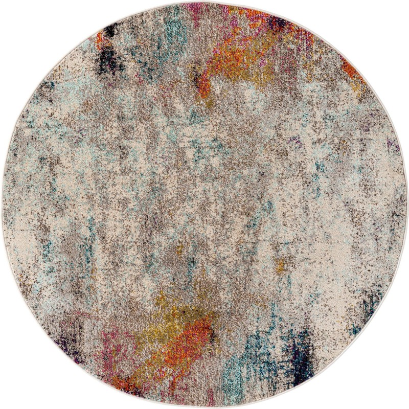 5' x 5' Archer · Abstract Washable Rug
