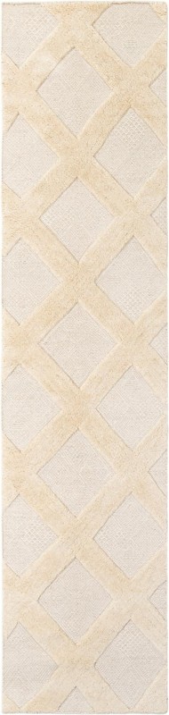 Guthrie · Diamond Wool Rug, ivory