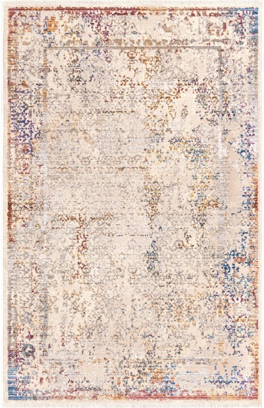 3' 3 x 5' Malcolm · Abstract rug, ivory
