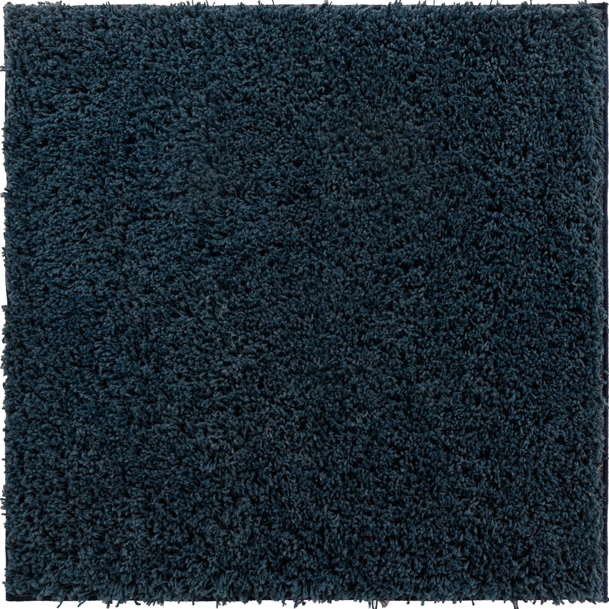 3' 3 x 3' 3 Hartwell · Solid Shag Rug, navyblue