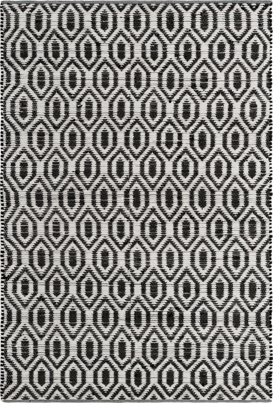 7' 1 x 10' Hops · Geometric Chindi Rug