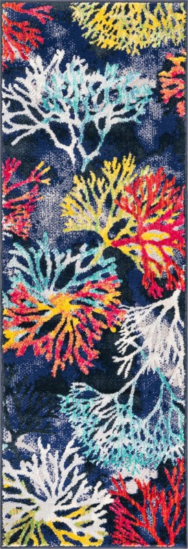 2' x 6' Tempe · Floral / botanical rug, multi