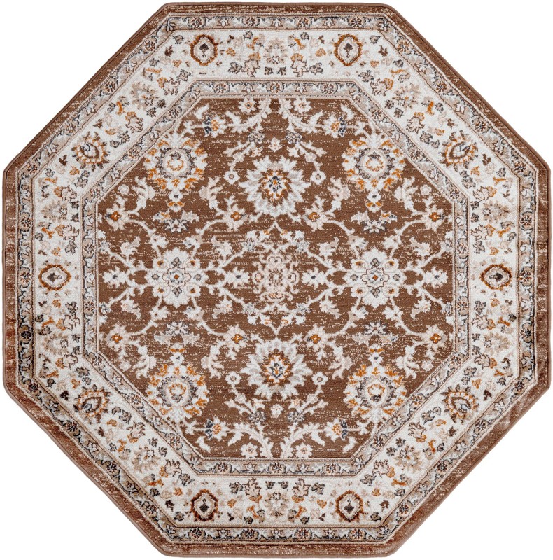 Reuben · Border rug, brown