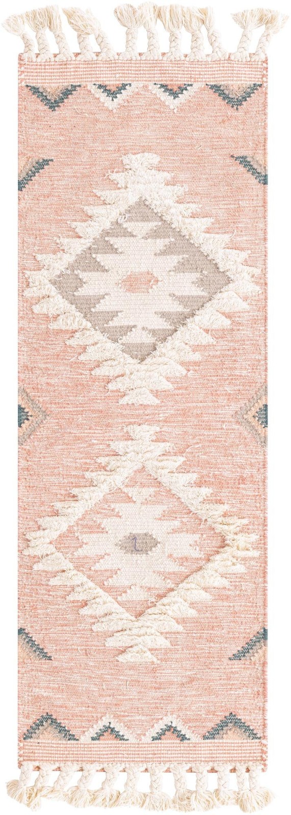 2' 2 x 6' 1 Amaranth · Diamond Wool Rug, baby