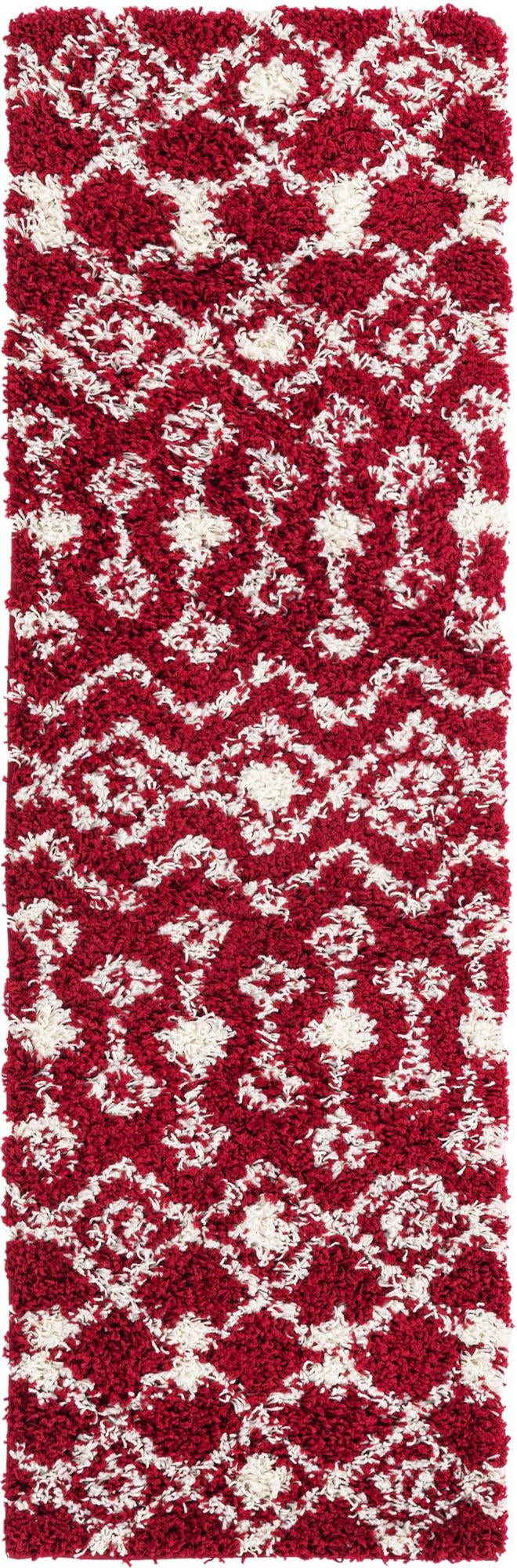 2' x 6' Bayley · Diamond Shag Rug