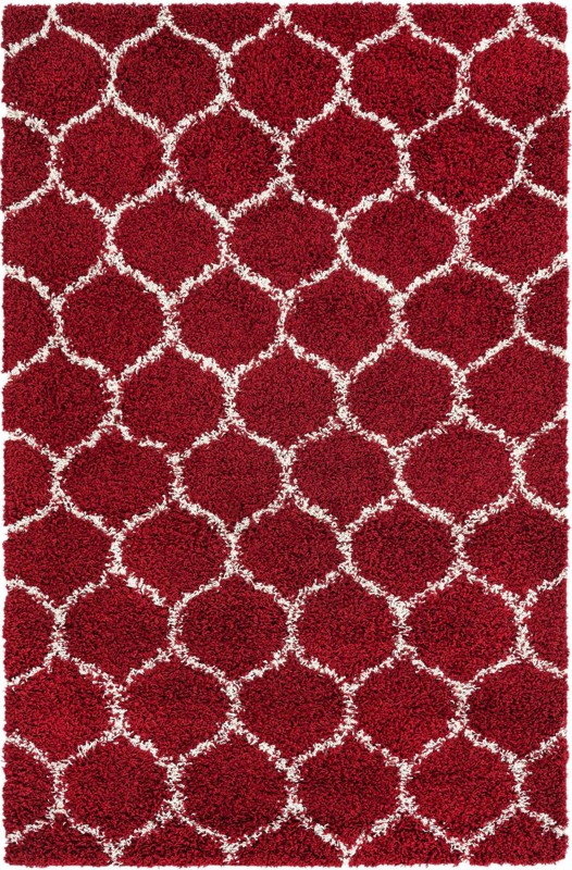 5' 3 x 8' Barnett · Lattice Shag Rug