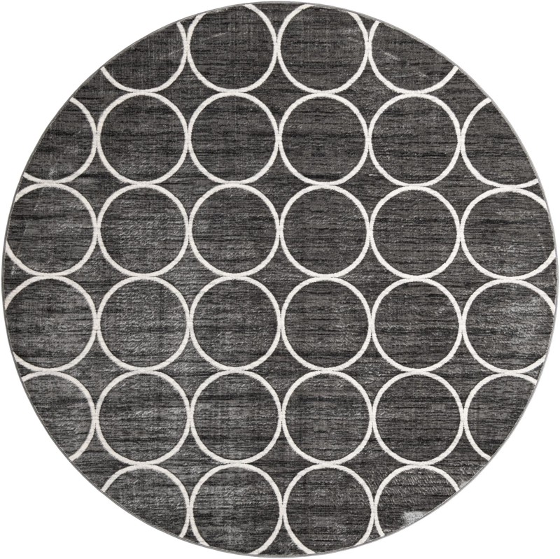 10' x 10' Corvallis · Trellis rug, grey