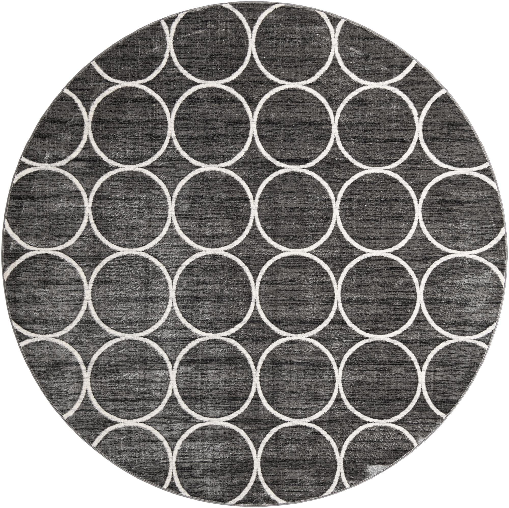 10' x 10' Corvallis · Trellis rug, grey