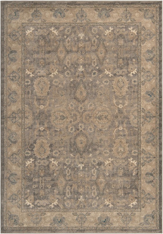7' x 10' Brownell · Border rug