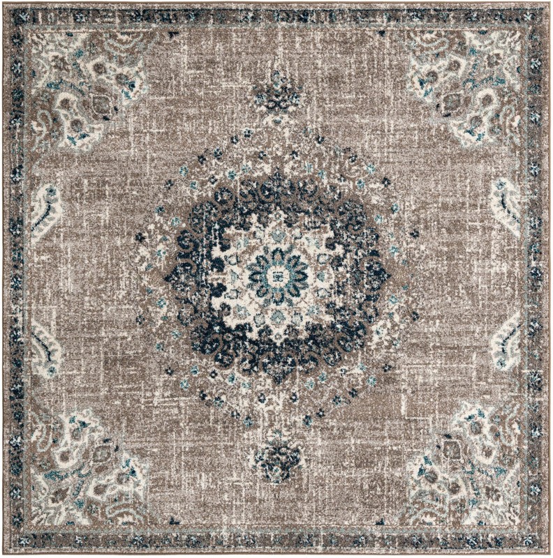 7' 10 x 7' 10 Amberley · Border rug