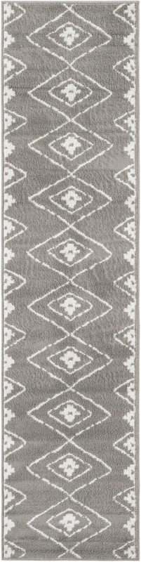 Sumac · Diamond rug, gray