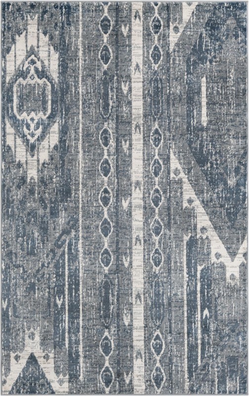 Cardinal · Geometric rug, blue