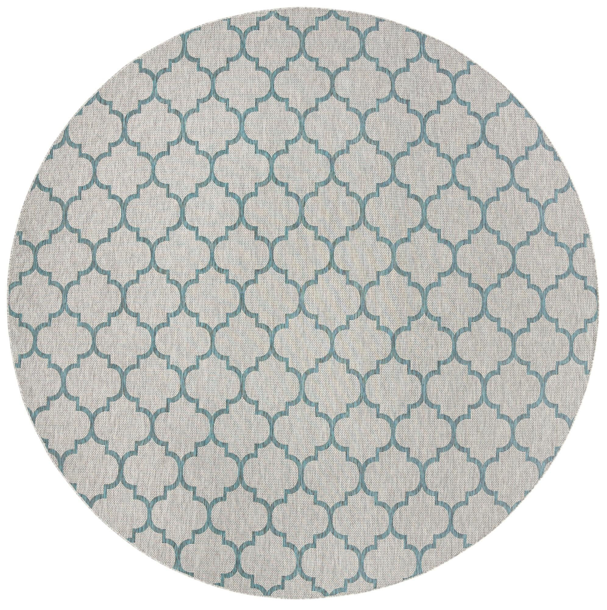 13' x 13' Fanshawe · Lattice Outdoor Rug