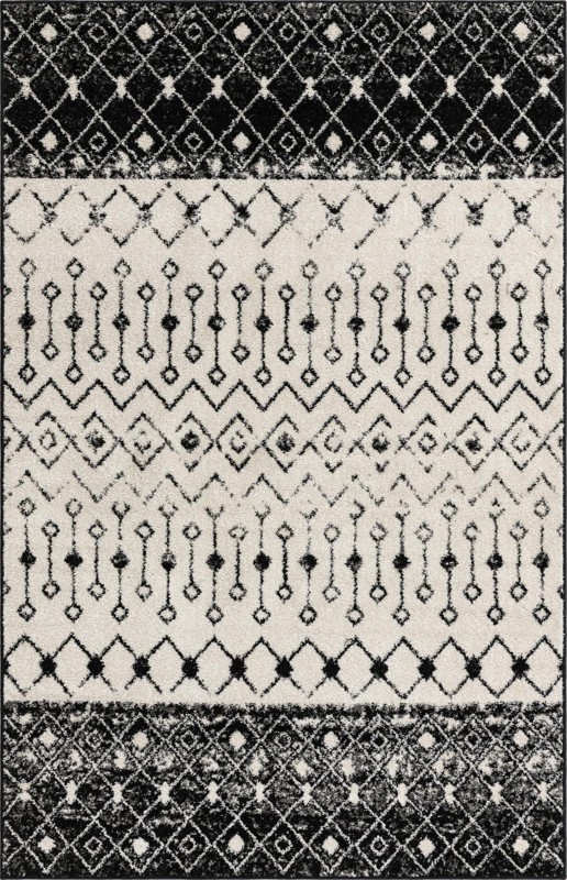 5' 3 x 8' Vernon · Border rug