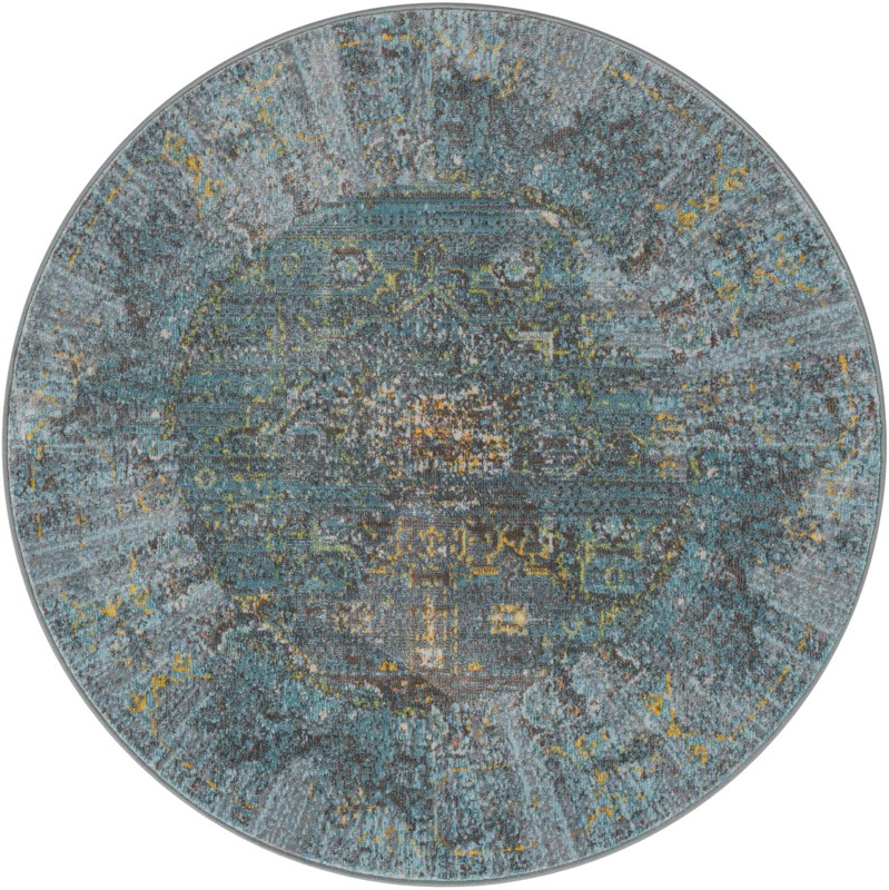 4' x 4' Clancy · Medallion rug