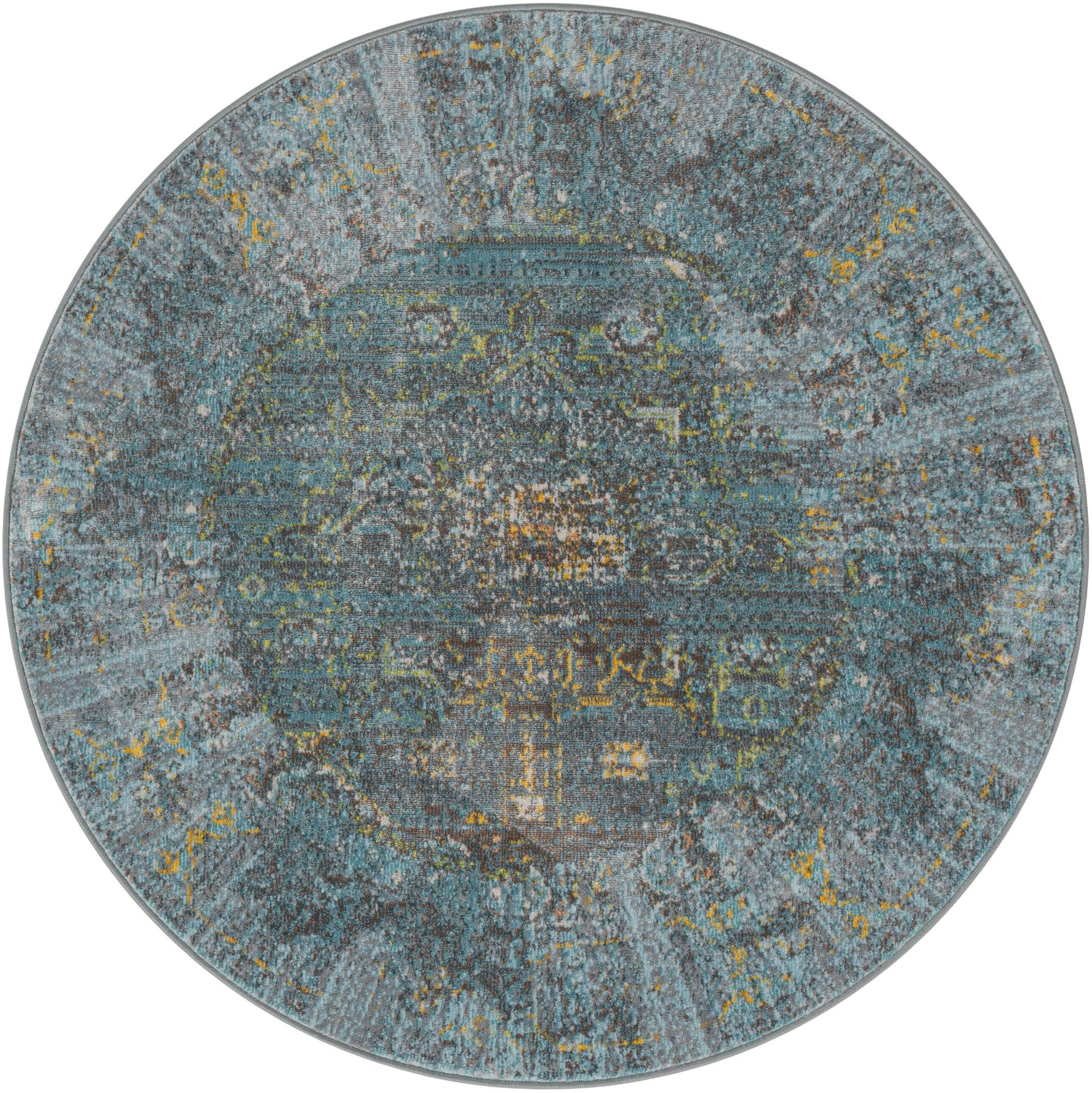 4' x 4' Clancy · Medallion rug