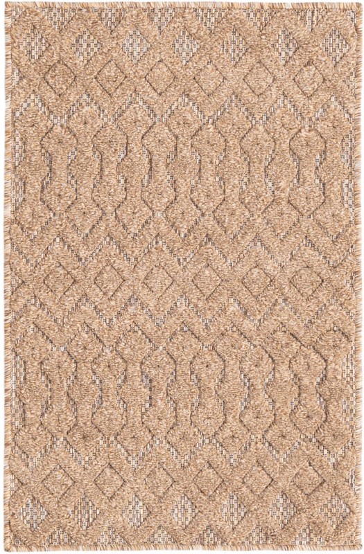 2' x 3' Creed · Diamond Outdoor Rug, beige