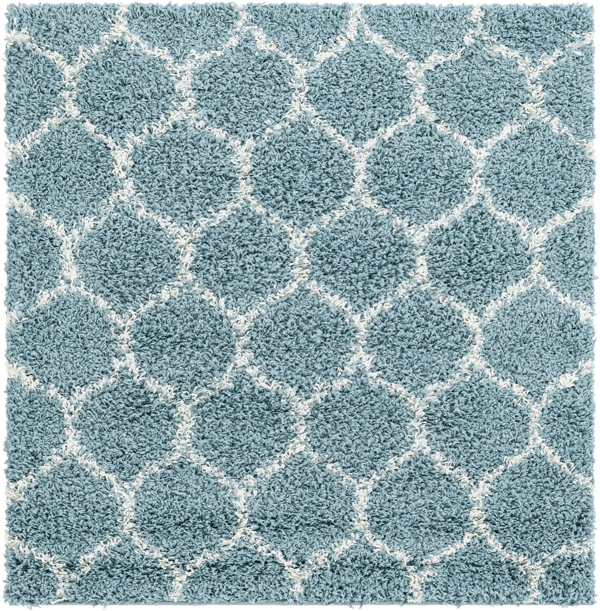 6' x 6' Barnett · Geometric Shag Rug