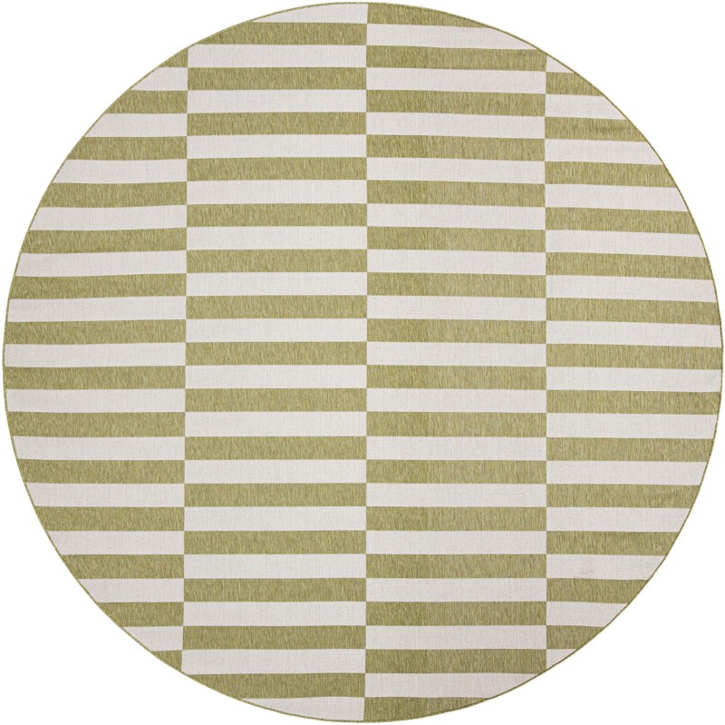12' x 12' Ainsley · Geometric Outdoor Rug, green