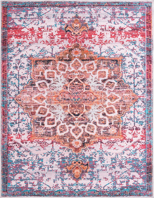 10' 6 x 13' Rideout · Border Washable Rug