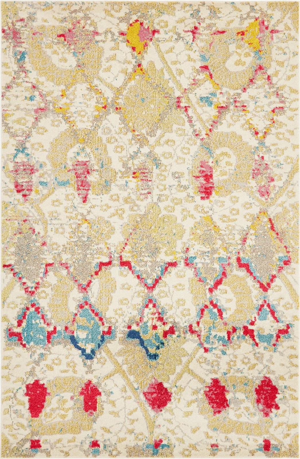 6' x 9' Reno · Abstract Washable Rug