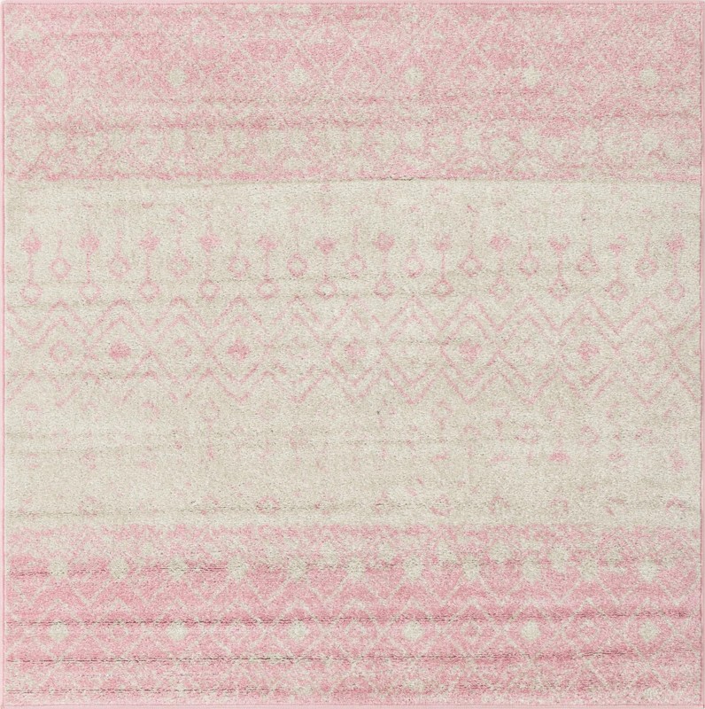 5' 3 x 5' 3 Vernon · Border rug