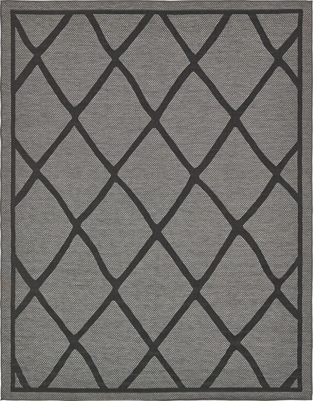 9' x 12' Fanshawe · Border Outdoor Rug