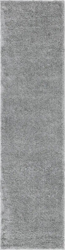 2' 7 x 10' Calvert · Solid Shag Rug, cloud gray